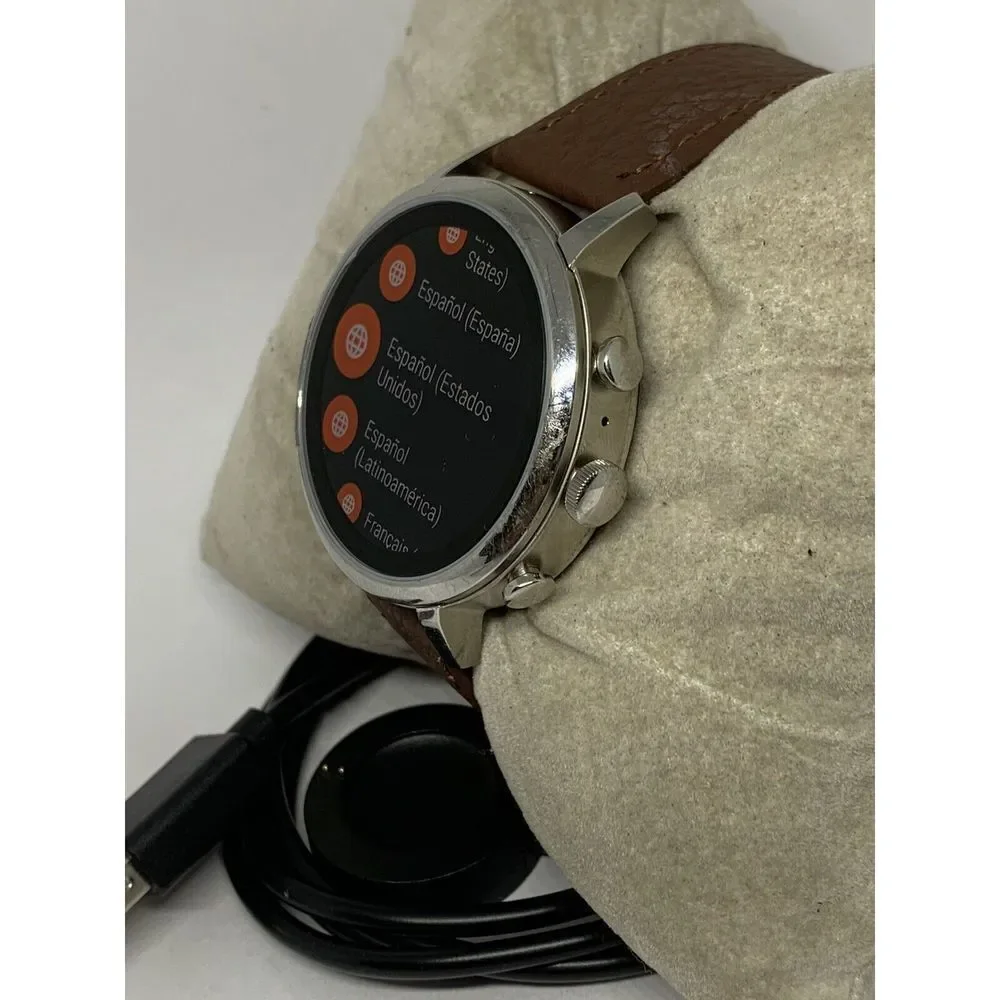 Fossil Gen 4 Authentic Digital Dial Smart Watch Custom Band FTW6017 BA203